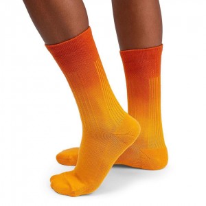 Calcetines On All-Day Hombre Naranjas Amarillos | CMX1898EXG