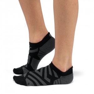 Calcetines On Performance Low Mujer Negros | CMX1421ZGY