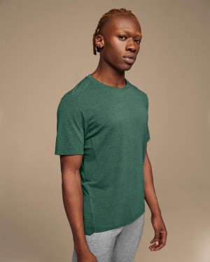 Camiseta On Active-T Hombre Verdes | CMX1837ZGY