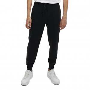 Pantalon On Sweat Hombre Negros | CMX1750APV