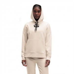 Sudadera con Capucha On Mujer Beige | CMX1403WYF