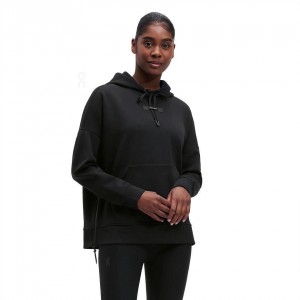 Sudadera con Capucha On Mujer Negros | CMX1402QZD