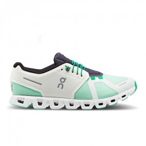 Tenis On Cloud 5 Push Hombre Blancos Verdes | CMX1652JJE