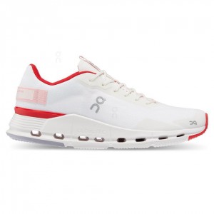 Tenis On Cloudnova Form Mujer Blancos Rojos | CMX1043YUK