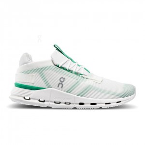 Tenis On Cloudnova Void Hombre Blancos Verdes | CMX1635MAS