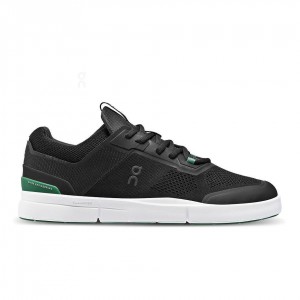 Tenis On THE ROGER Spin Hombre Negros Verdes | CMX1594APV