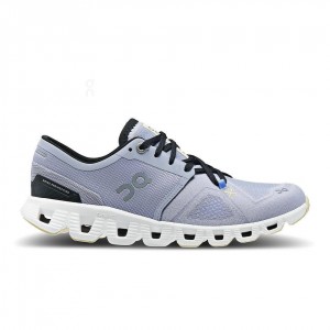 Tenis Para Correr En Carretera On Cloud X 3 Mujer Azules Claro | CMX1140NBA