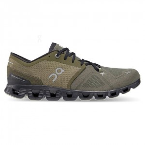 Tenis Para Correr En Carretera On Cloud X 3 Hombre Verde Oliva | CMX1519FMM