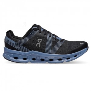 Tenis Para Correr En Carretera On Cloudgo Anchos Hombre Negros Azules | CMX1526XFU