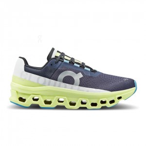 Tenis Para Correr En Carretera On Cloudmonster Hombre Morados Verdes | CMX1489PQC