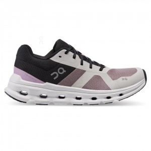 Tenis Para Correr En Carretera On Cloudrunner Mujer Rosas Negros | CMX1132JJE