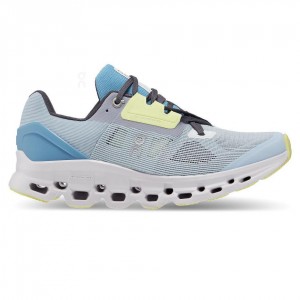 Tenis Para Correr En Carretera On Cloudstratus Mujer Azules Claro | CMX1136XFU