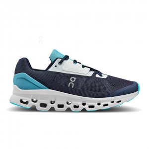 Tenis Para Correr En Carretera On Cloudstratus Hombre Azul Marino | CMX1520GLQ