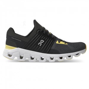 Tenis Para Correr En Carretera On Cloudswift Hombre Negros Amarillos | CMX1539ISZ