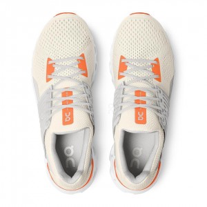 Tenis Para Correr En Carretera On Cloudswift Hombre Beige Naranjas | CMX1545FMM