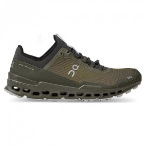 Tenis Trail Running On Cloudultra Hombre Verde Oliva | CMX1739MAS