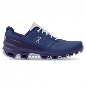 Tenis Trail Running On Cloudventure Mujer Azul Marino | CMX1199YUK