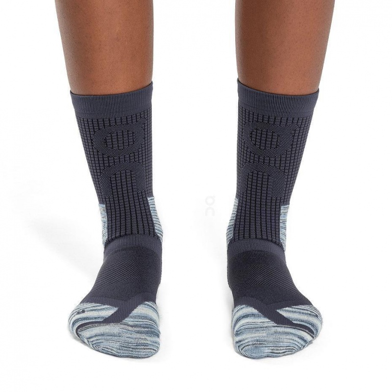 Calcetines On Explorer Merino Hombre Azules | CMX1878ORX