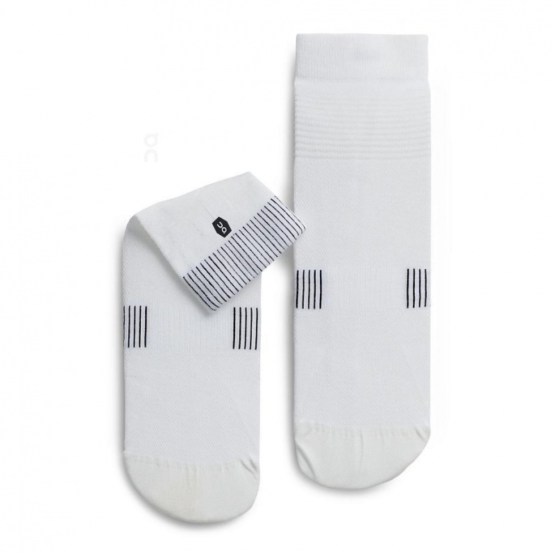 Calcetines On Ultralight Mid Mujer Blancos | CMX1453MAS