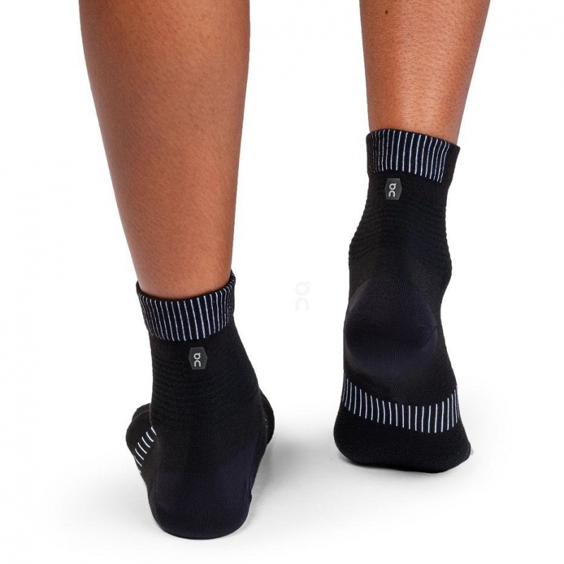 Calcetines On Ultralight Mid Mujer Negros | CMX1454QZD