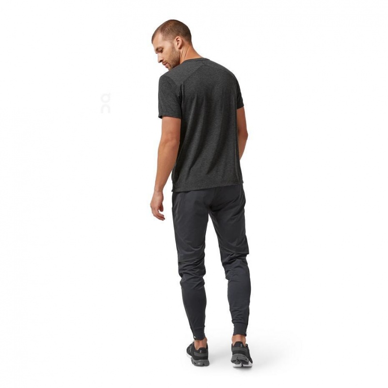 Camiseta On Active-T Hombre Negros | CMX1838XFU