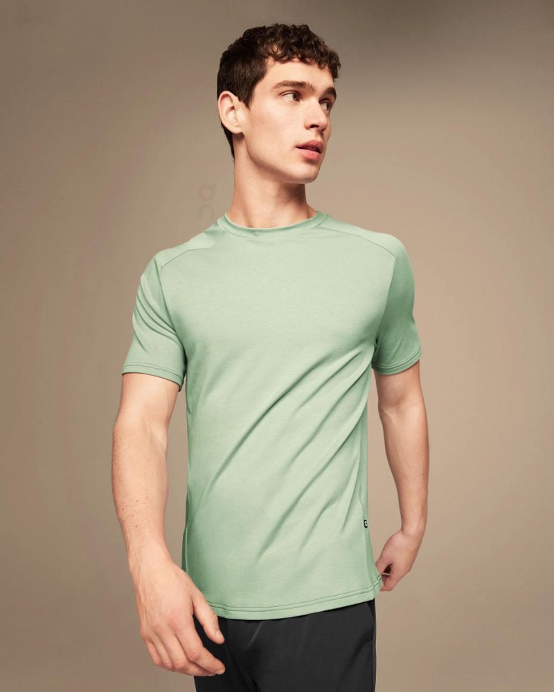 Camiseta On Focus-T Hombre Turquesa | CMX1833HKW