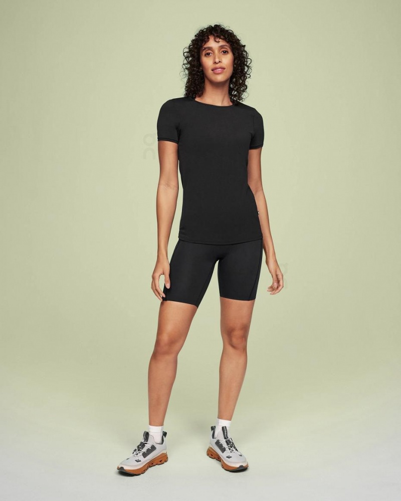 Camiseta On Movement-T Mujer Negros | CMX1282APV