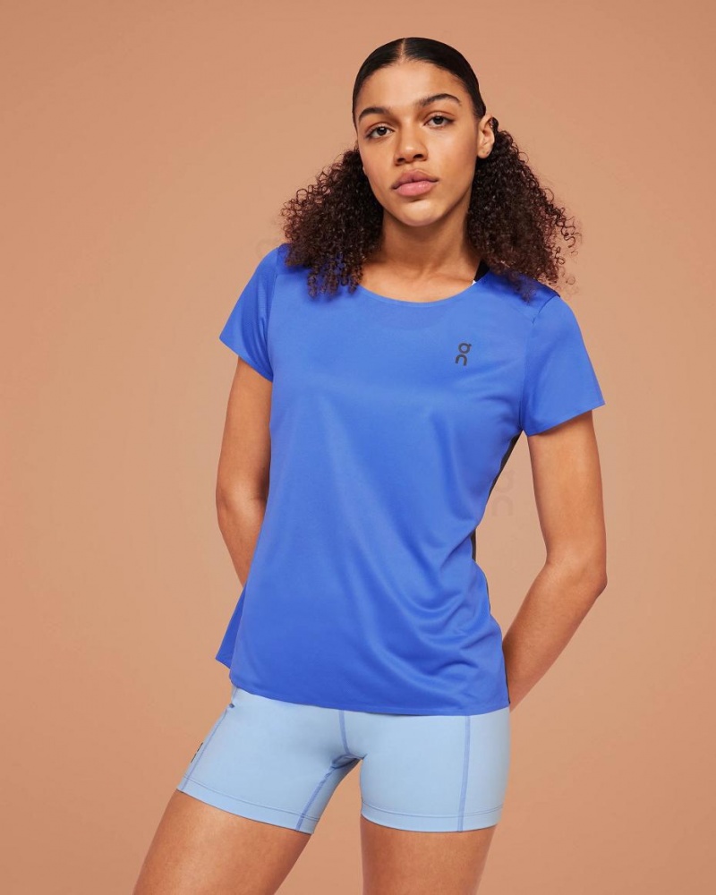 Camiseta On Performance-T Mujer Azul Rey | CMX1306ORX