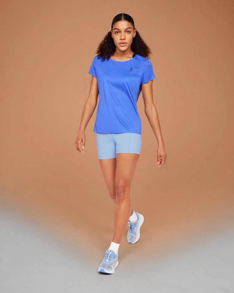 Camiseta On Performance-T Mujer Azul Rey | CMX1306ORX