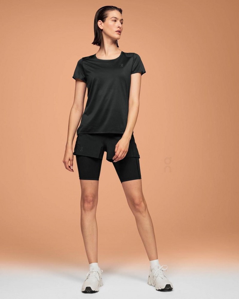 Camiseta On Performance-T Mujer Negros | CMX1309SOB