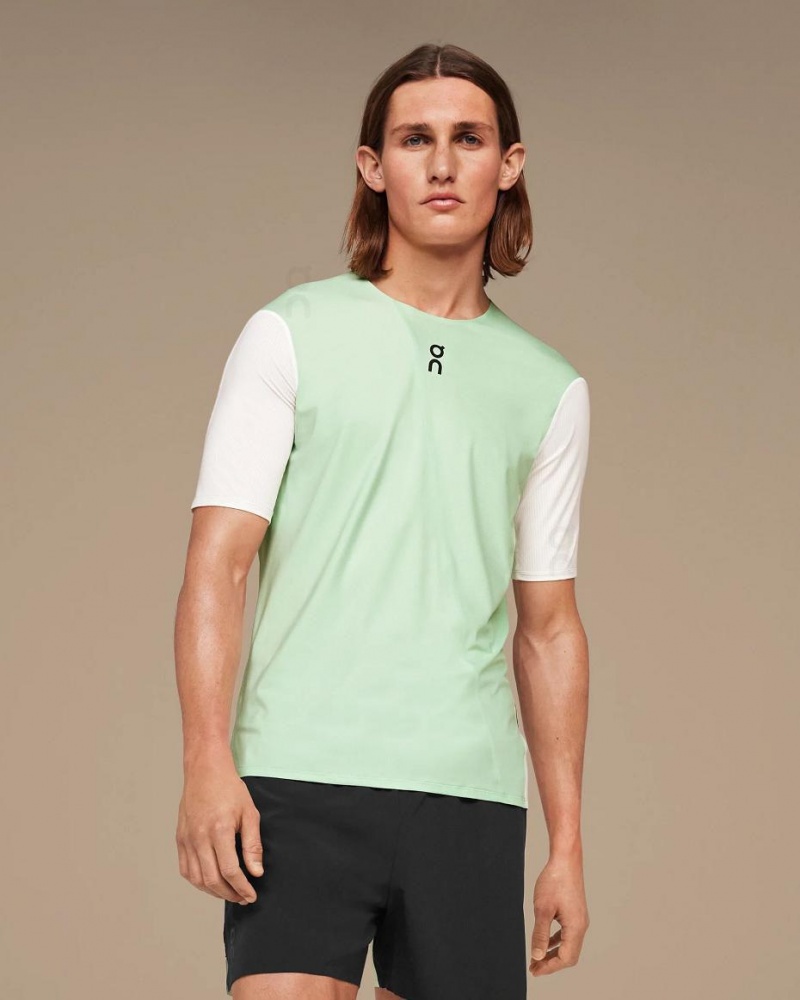 Camiseta On Ultra-T Hombre Verdes | CMX1859HKW