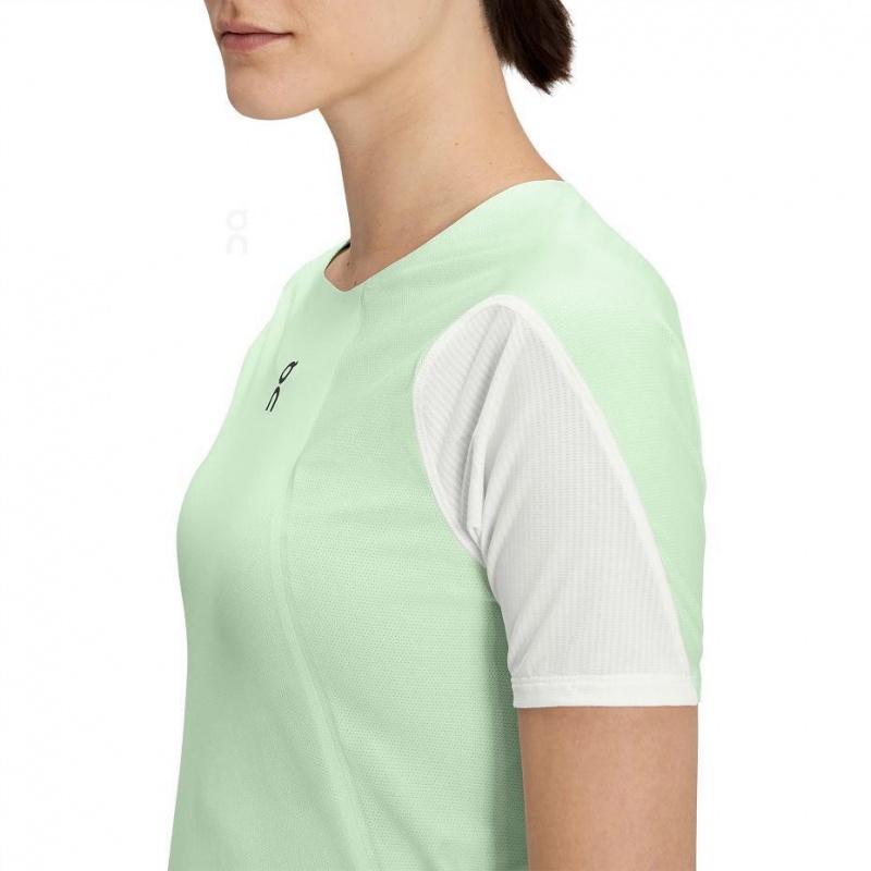 Camiseta On Ultra-T Mujer Verdes | CMX1311FMM