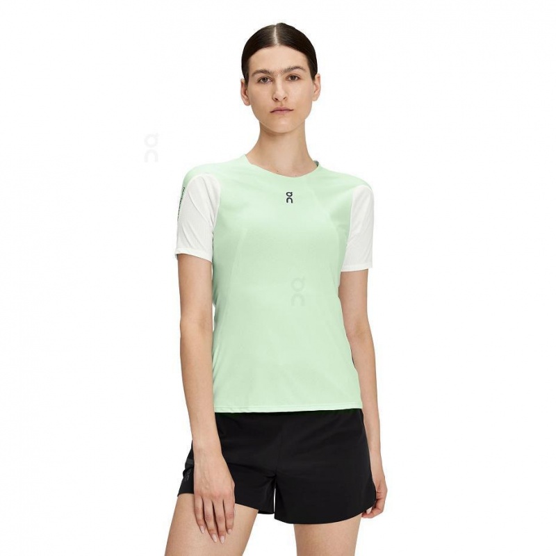 Camiseta On Ultra-T Mujer Verdes | CMX1311FMM