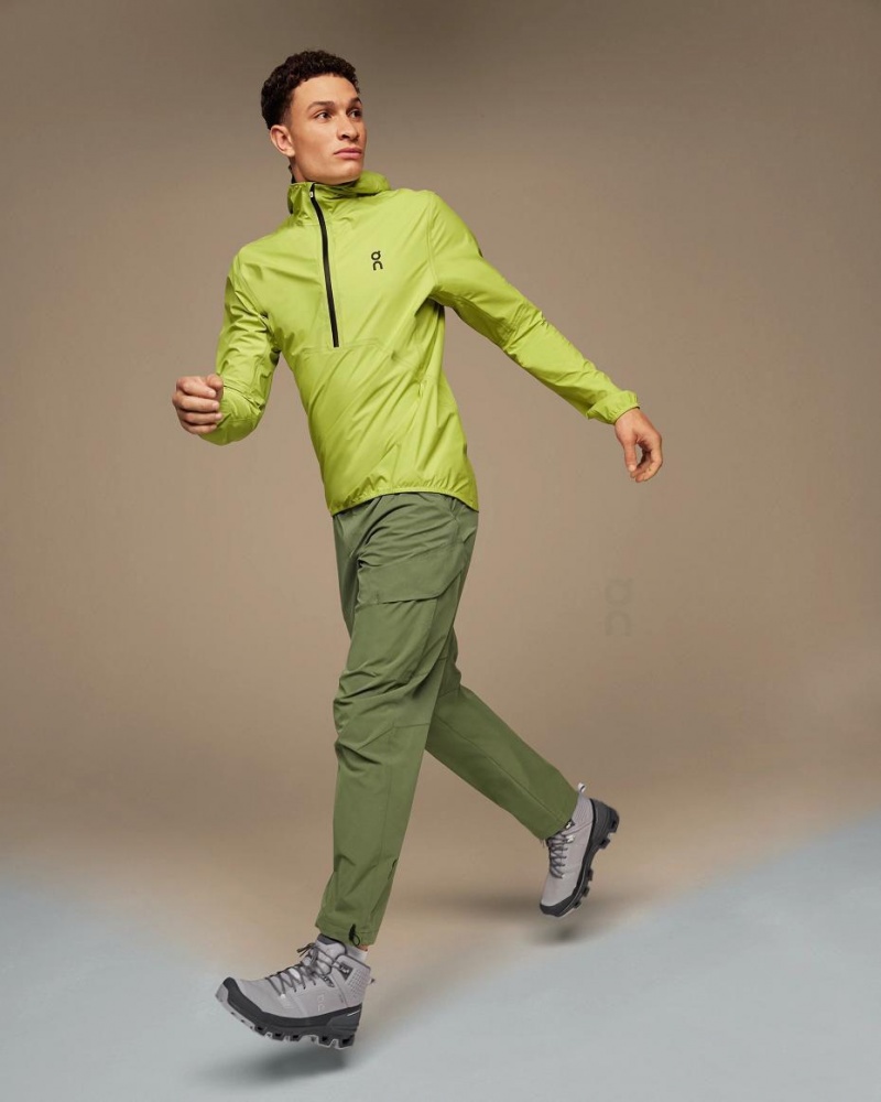 Chamarras On Impermeables Anorak Hombre Verdes | CMX1771YUK