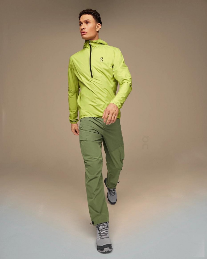 Chamarras On Impermeables Anorak Hombre Verdes | CMX1771YUK