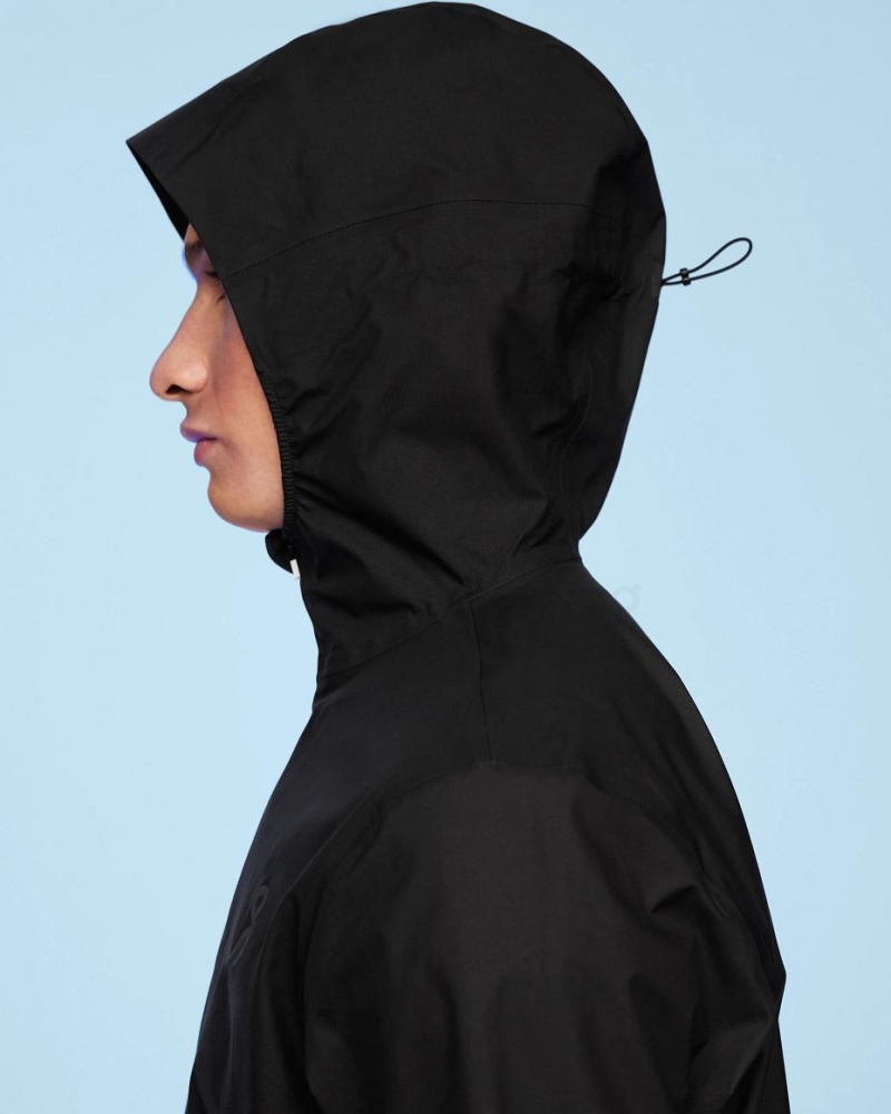 Chamarras On Impermeables Anorak Hombre Negros | CMX1772UTL