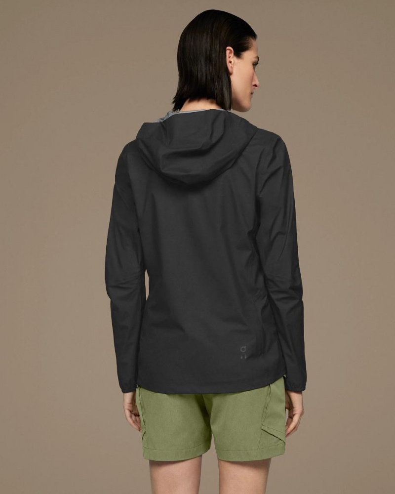 Chamarras On Impermeables Anorak Mujer Negros | CMX1377WYF