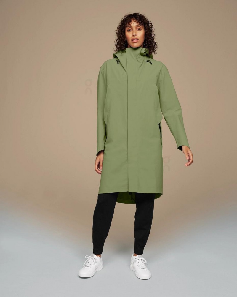 Chamarras On Parka Mujer Verde Oliva | CMX1385PQC