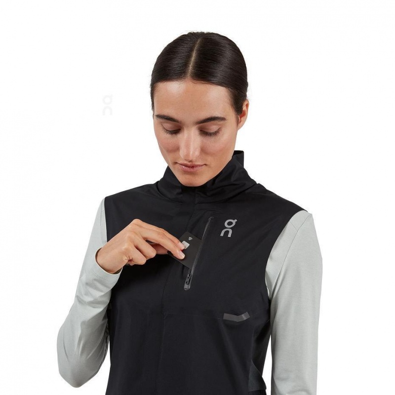 Chamarras On Weather Vest Mujer Negros | CMX1392JJE