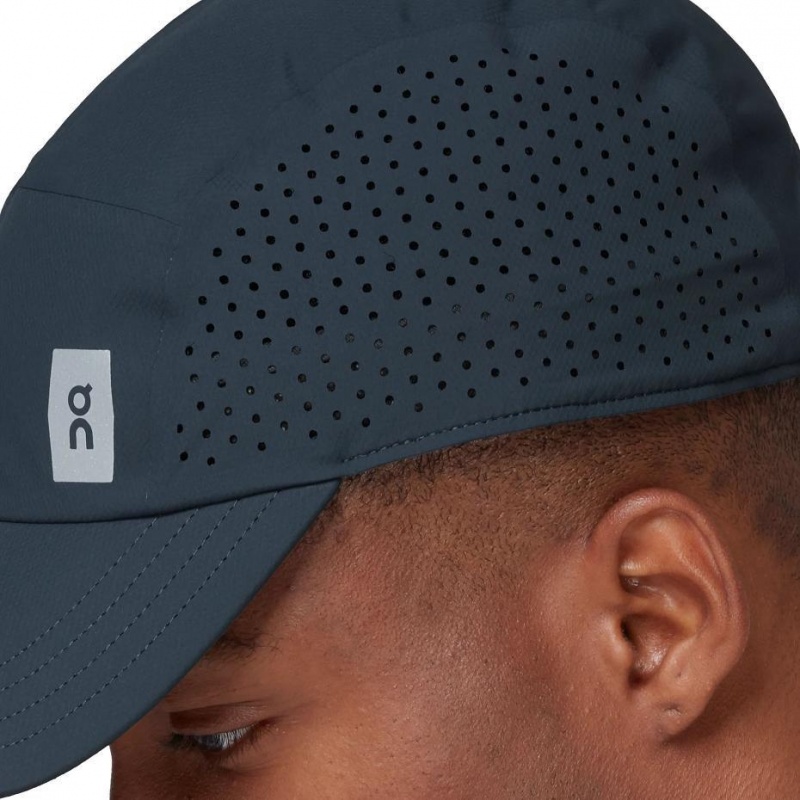 Gorra On Ligeros Hombre Azul Marino | CMX1917CEI