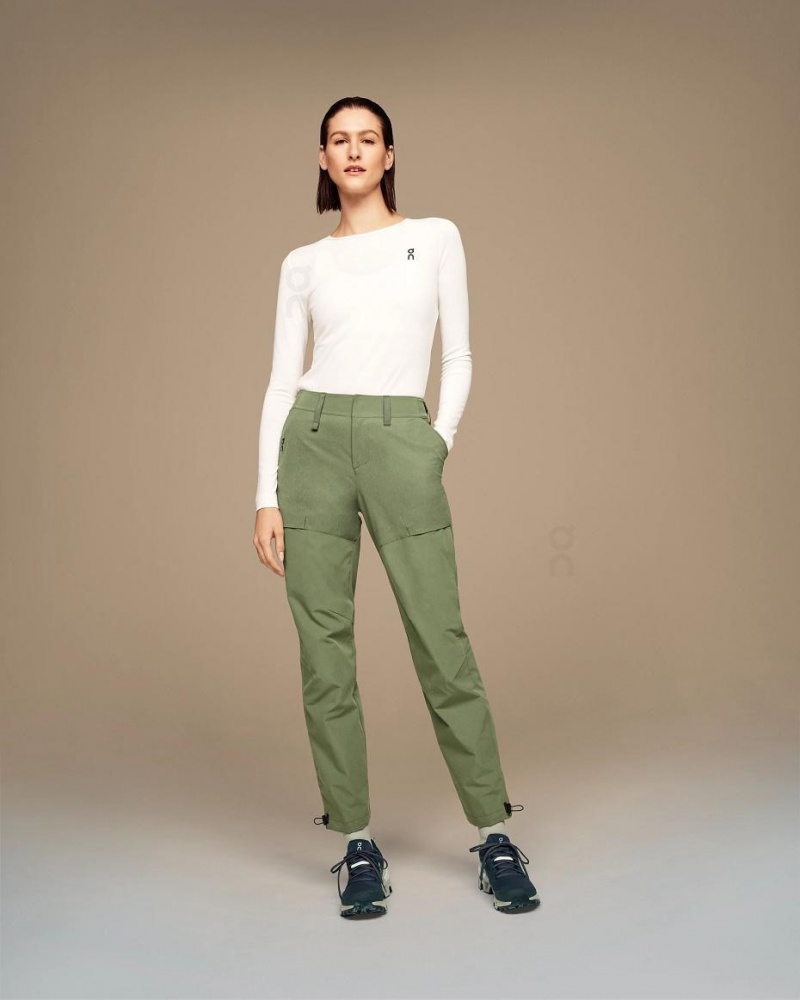 Pantalon On Explorer Mujer Verdes | CMX1359PQC