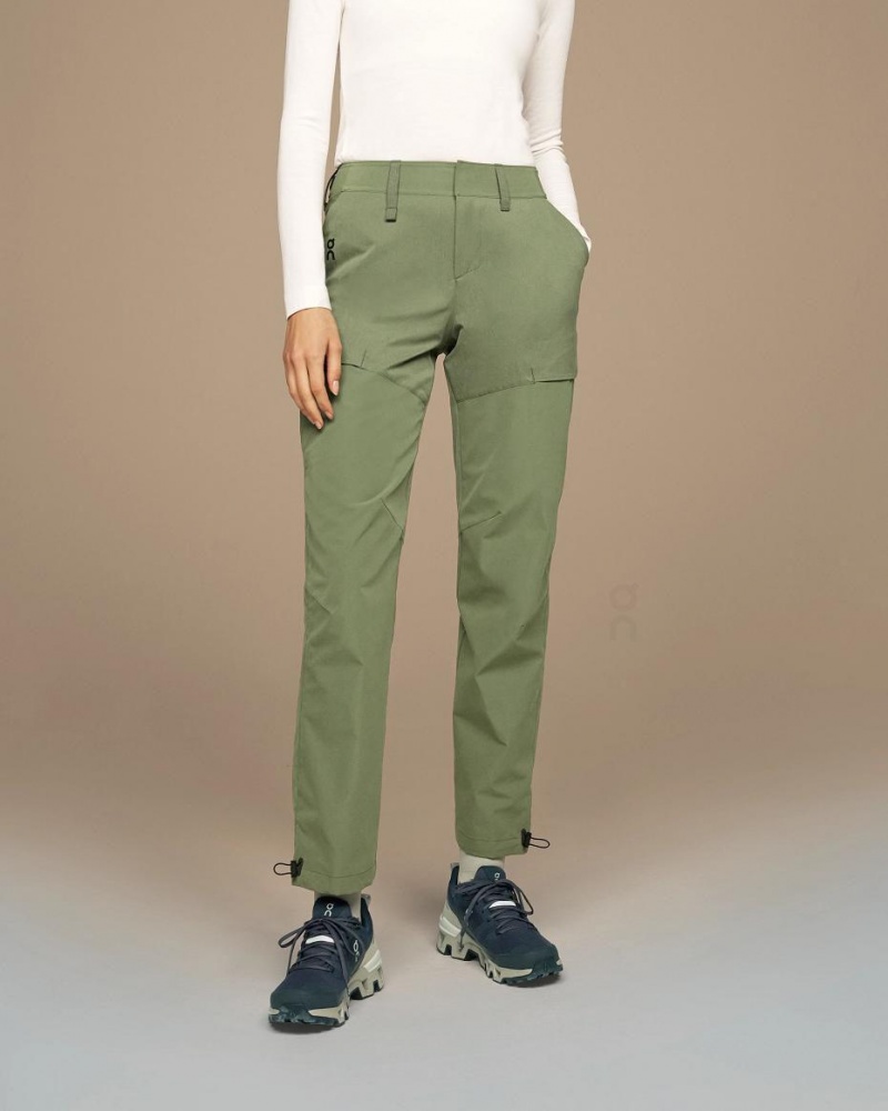 Pantalon On Explorer Mujer Verdes | CMX1359PQC