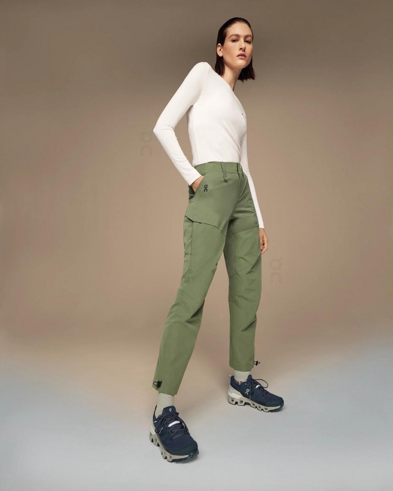 Pantalon On Explorer Mujer Verdes | CMX1359PQC