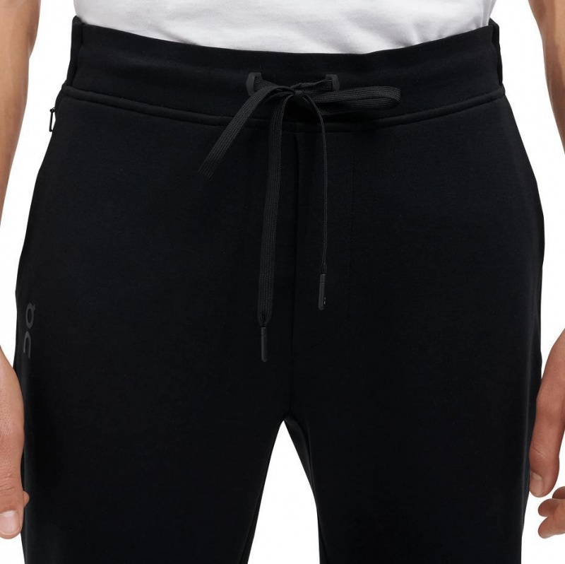 Pantalon On Sweat Hombre Negros | CMX1750APV