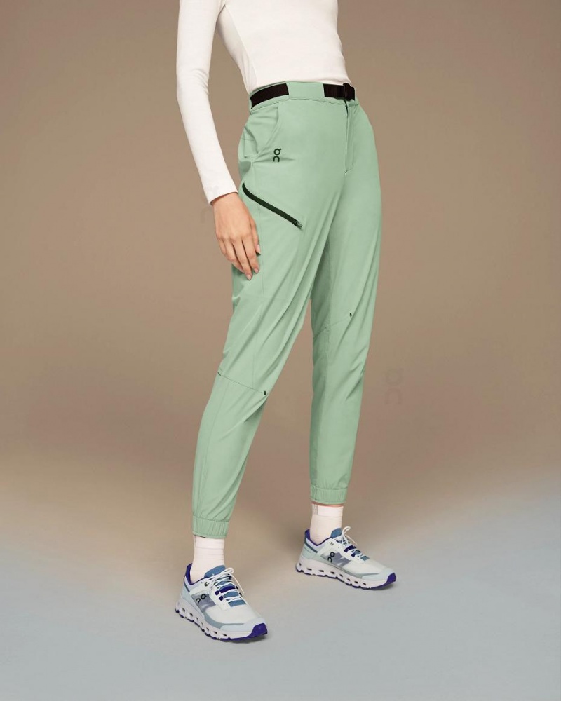 Pantalon On Trek Mujer Verdes | CMX1354TVJ