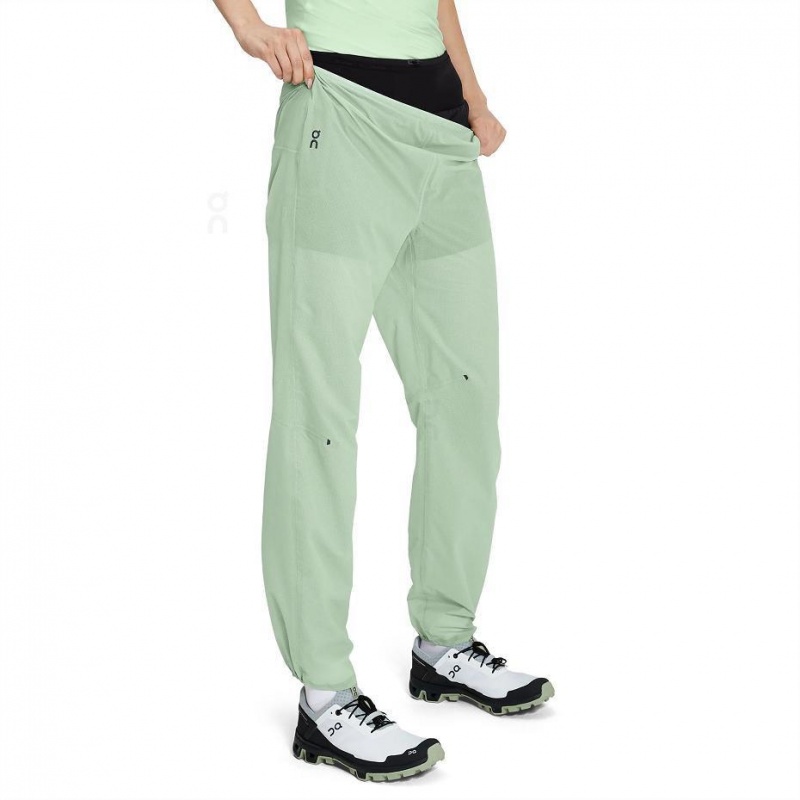 Pantalon On Ultra Mujer Verdes | CMX1367KIR