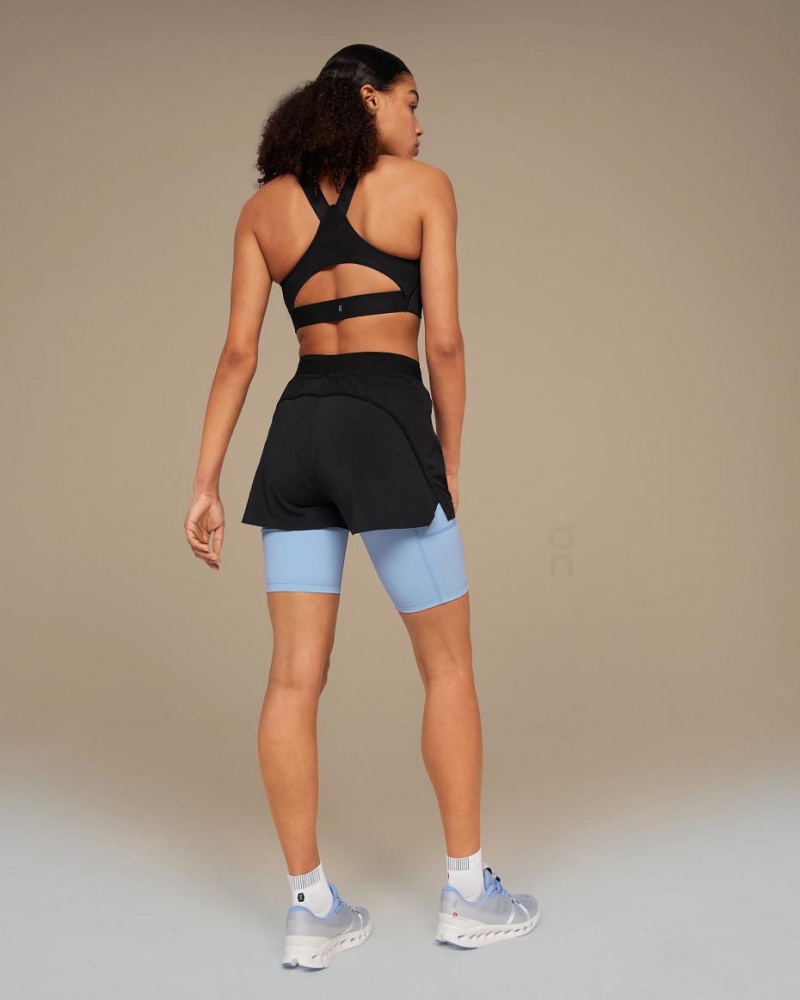 Short On Active Mujer Negros Azules | CMX1325WYF