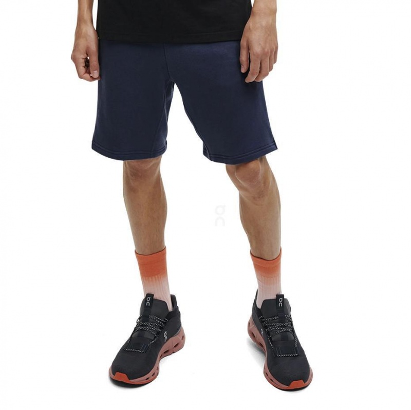 Short On Sweat Hombre Azul Marino | CMX1806GLQ