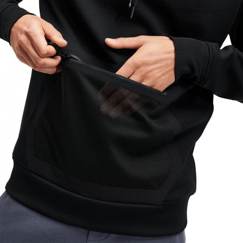 Sudadera con Capucha On Hombre Negros | CMX1797YUK