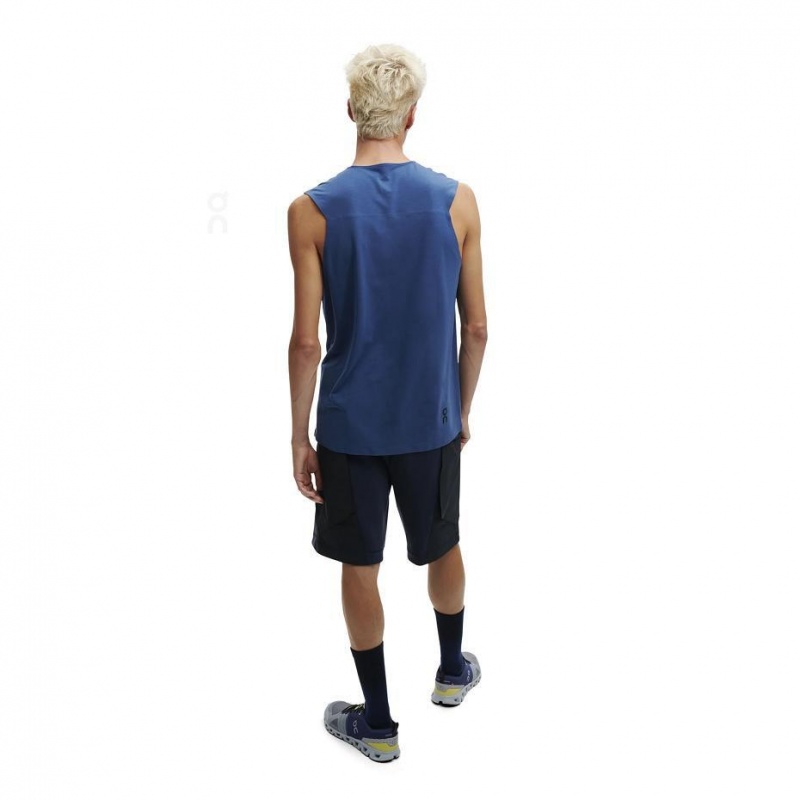 Tank On Entrenamiento Hombre Azules | CMX1857FMM